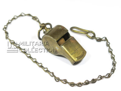 Sifflet US ARMY laiton Police Militaire Officier US