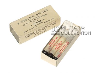 Boite tampons teinture d'iode, Handy Pad Supply Co., 1942