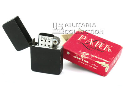 Briquet US Park Sherman et sa boite. Excellent état. [VENDU]