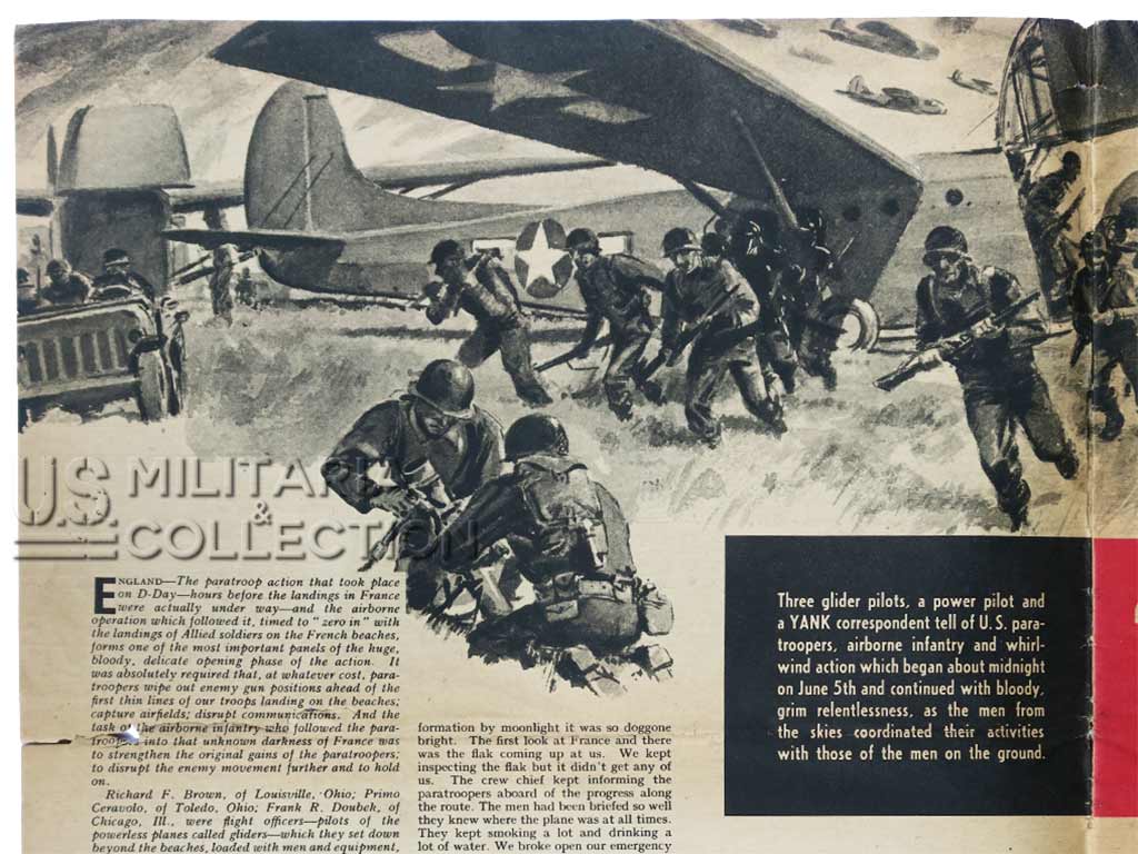 Magazine Yank, 2 juillet 1944, Airborne Operations in France