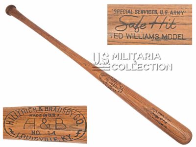 Batte de Baseball US, Special Services US ARMY