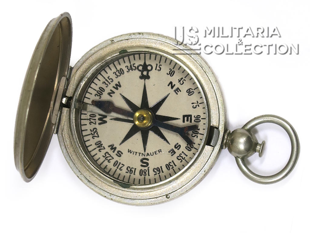 Cadran de boussole de poche USAAF WW2