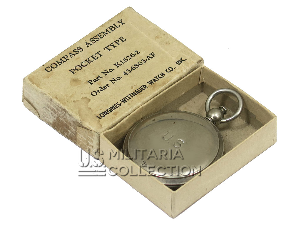 Boîte d'origine boussole USAAF Longines-Wittnauer