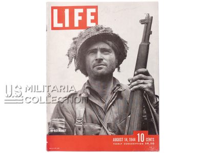 Magazine Life août 1944, Normandie 508th PIR