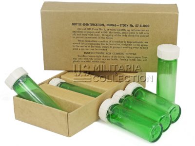 Flacons d'identification funéraire US