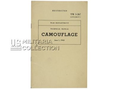 Manuel Technique de Camouflage 1943, TM 5-267