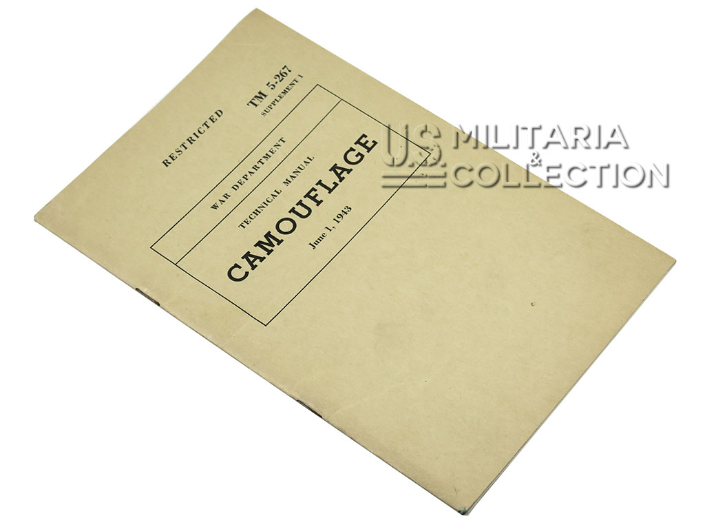 Manuel Technique de Camouflage 1943, TM 5-267