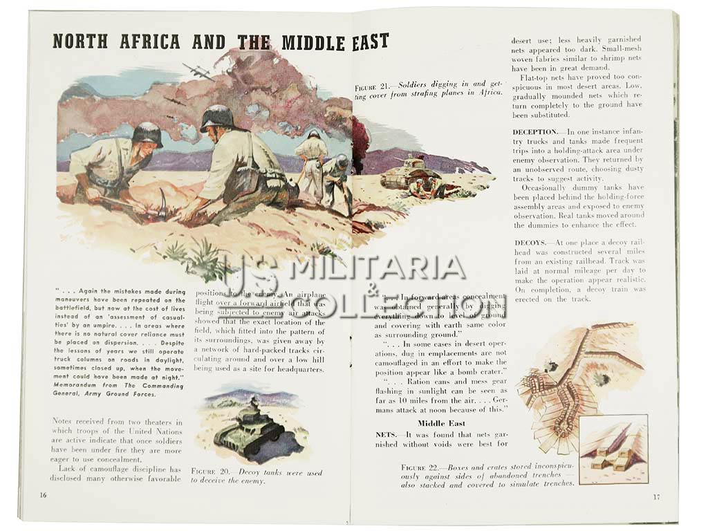 Manuel Technique de Camouflage 1943, TM 5-267
