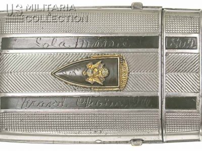 Étui à Cigarettes US ARMY, Briquet Nominatif