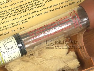 Hydromètre AN-E-2 Glycol Coolant Tester, US Army Air Forces, WW2
