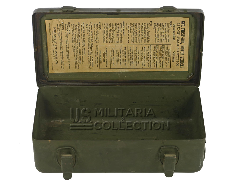 Boite de premiers secours, 12 unit, pour jeep