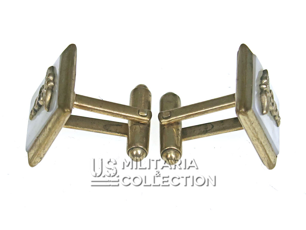 Boutons de manchettes, US Army Medical Corps