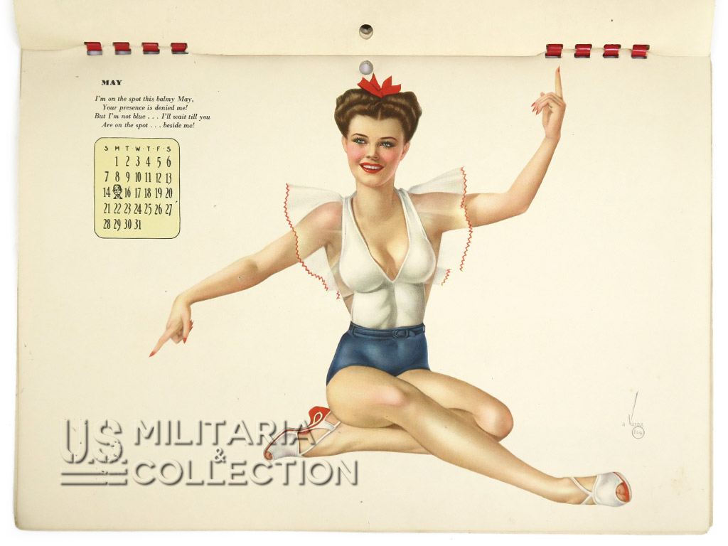 Calendrier US Pin Up 1944, Varga