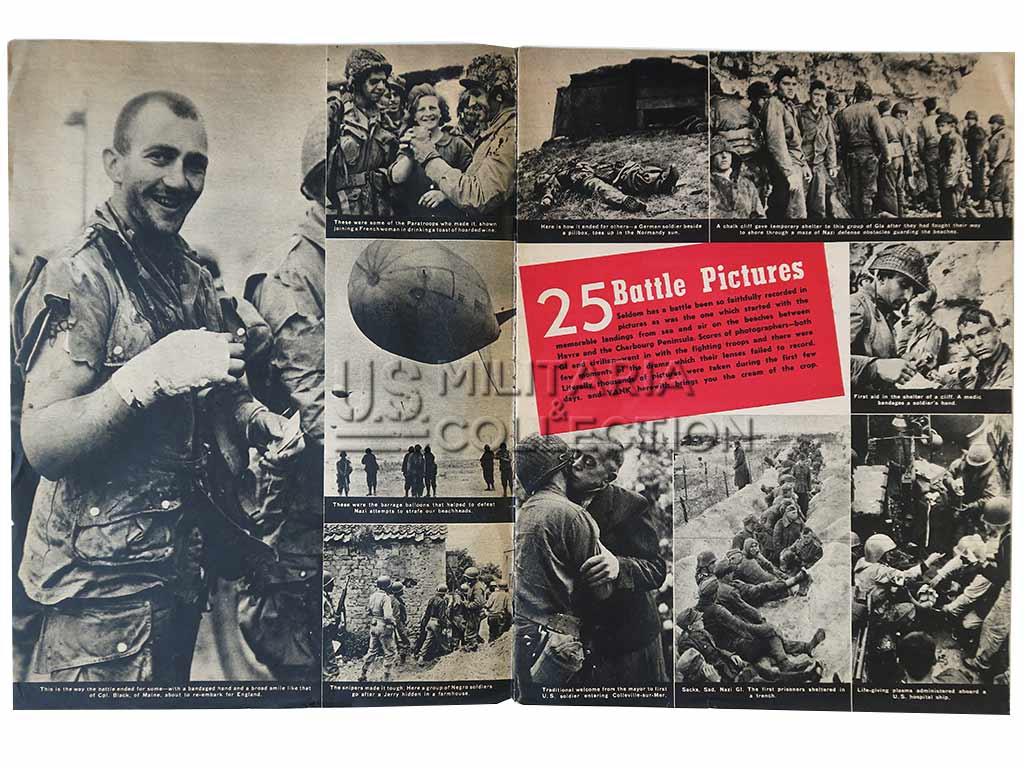 Yank Magazine, 25 Juin 1944, Sainte-Mère-Église