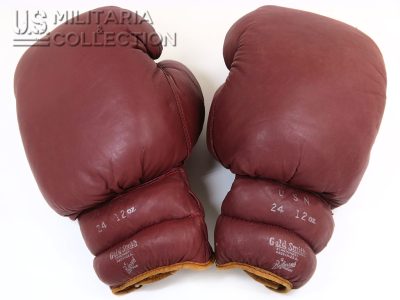 Gants de boxe, cuir, US Navy, GoldSmith