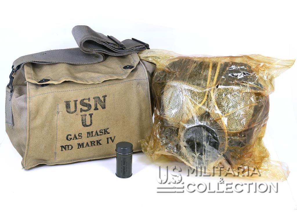 Masque anti-gaz, US Navy, USMC, Mark IV, 1944