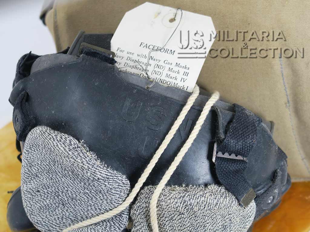 Masque anti-gaz, US Navy, USMC, Mark IV, 1944