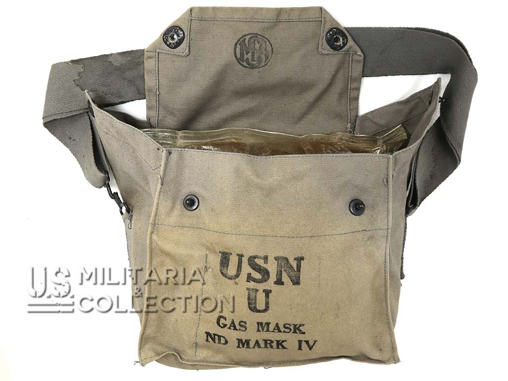 Masque anti-gaz, US Navy, USMC, Mark IV, 1944