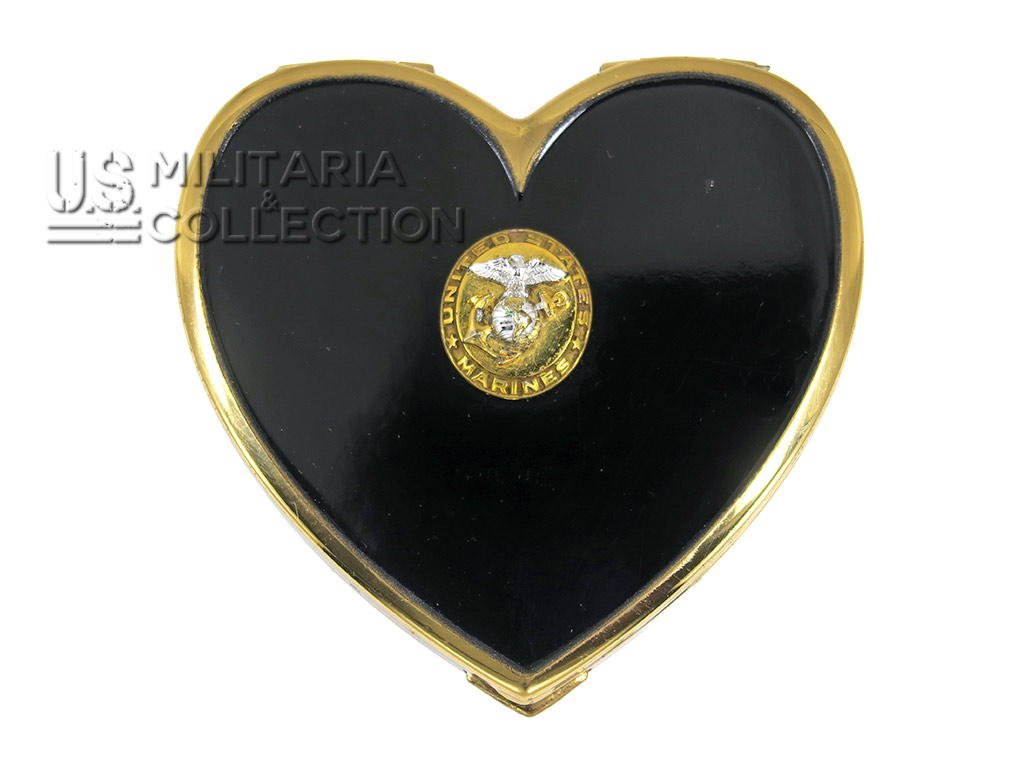 Poudrier compact, US Marine Corps, WW II