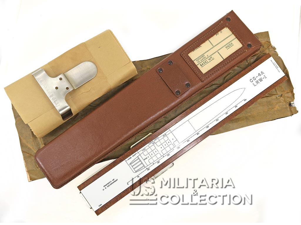 Règle de chargement, planeur WACO CG-4A