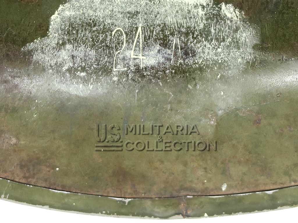 Casque M-1 McCord, pattes fixes, lot 24 A