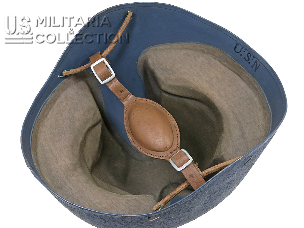 Casque Mk 2, US Navy, peinture "Navy blue" 1943