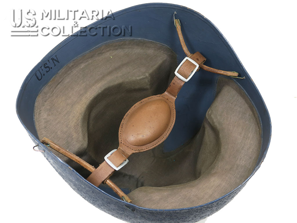 Casque Mk 2, US Navy, peinture "Navy blue" 1943