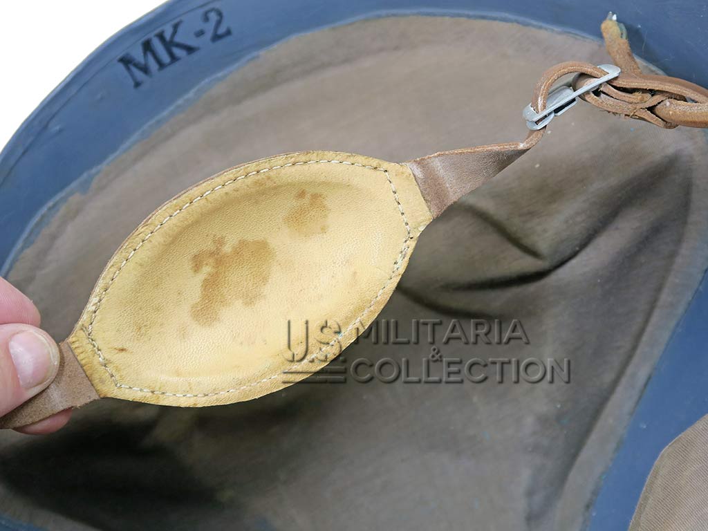 Casque Mk 2, US Navy, peinture "Navy blue" 1943