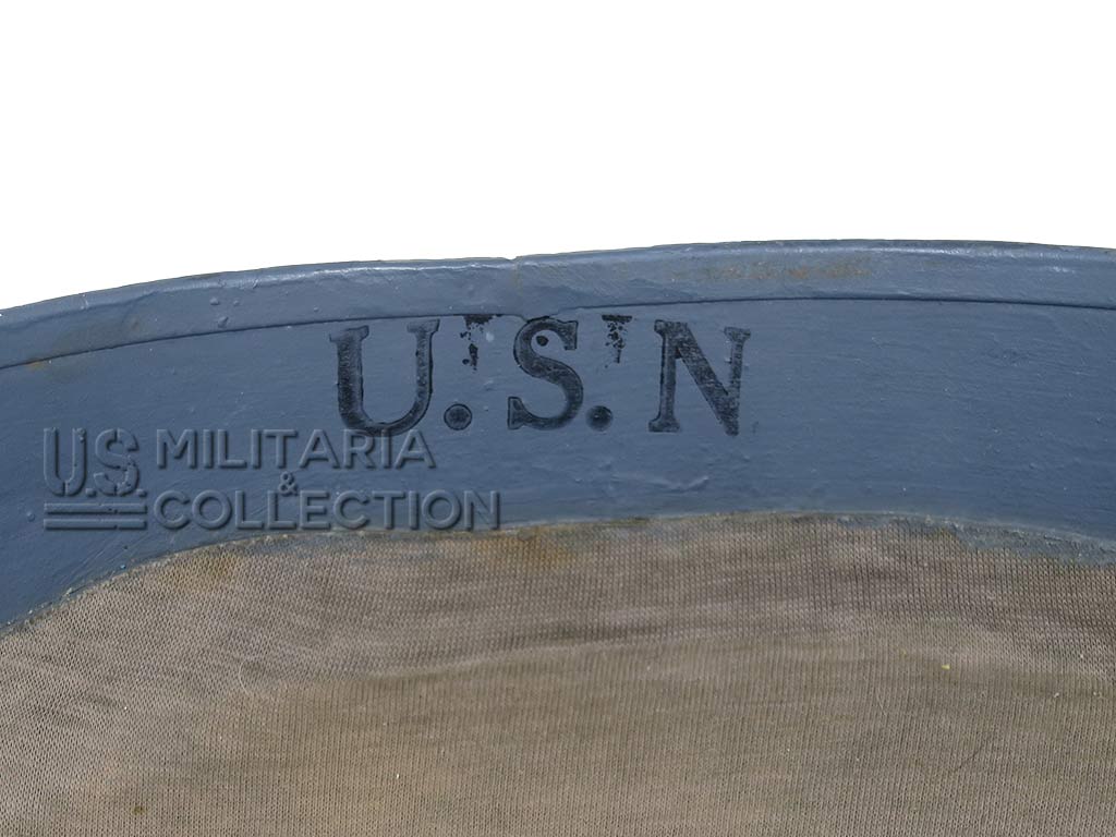 Casque Mk 2, US Navy, peinture "Navy blue" 1943