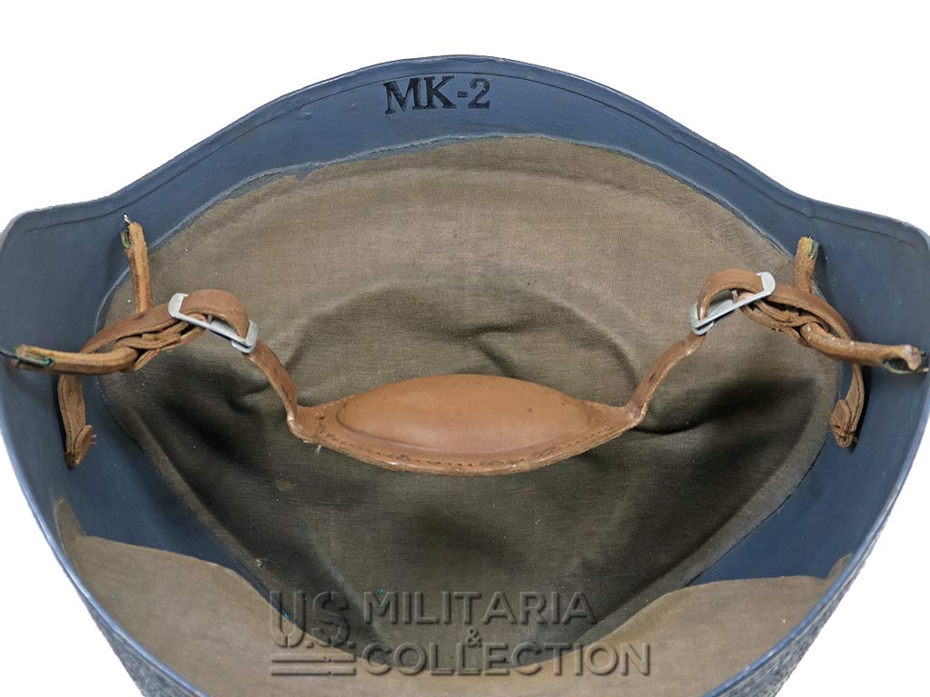 Casque Mk 2, US Navy, peinture "Navy blue" 1943