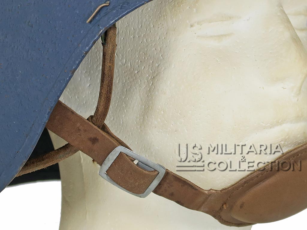 Casque Mk 2, US Navy, peinture de sortie d'usine "Navy blue" 1943, excellent état,... – Image 9