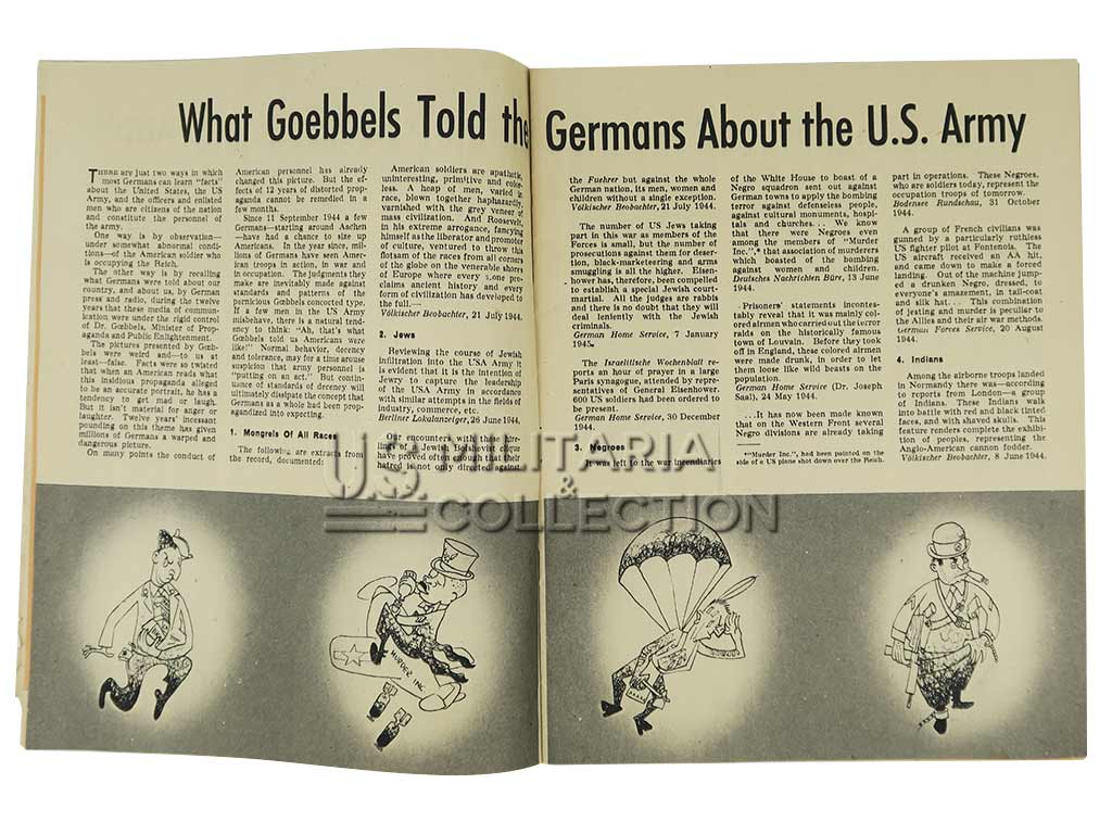 Magazine Army Talks, German Propaganda, ETO