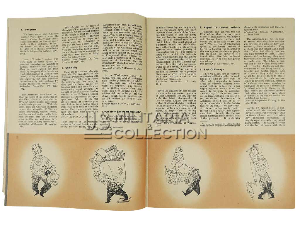 Magazine Army Talks, German Propaganda, ETO