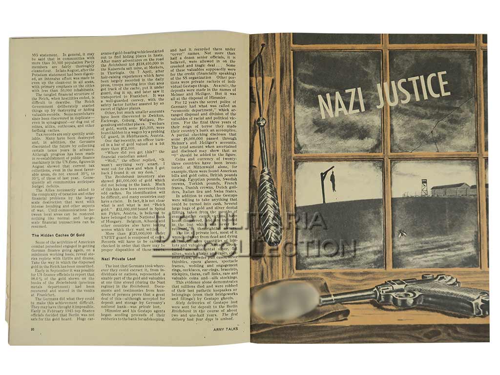 Magazine Army Talks, German Propaganda, ETO