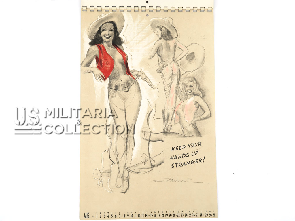 Calendrier Pin-up 1943, Earl MacPherson