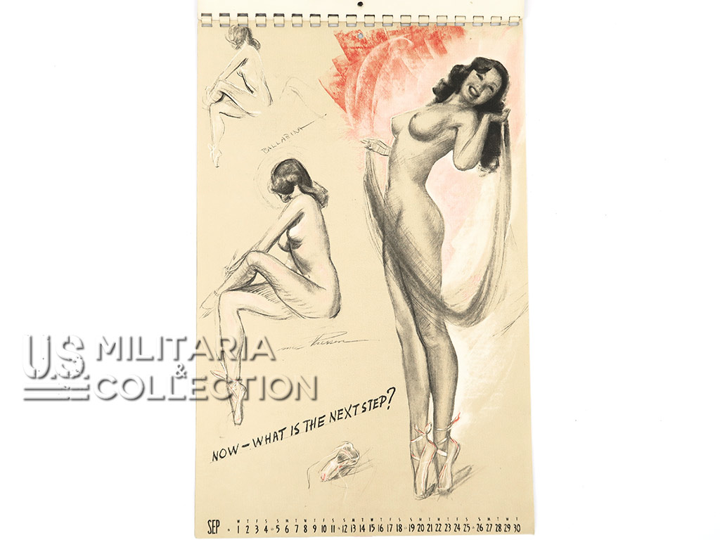 Calendrier Pin-up 1943, Earl MacPherson