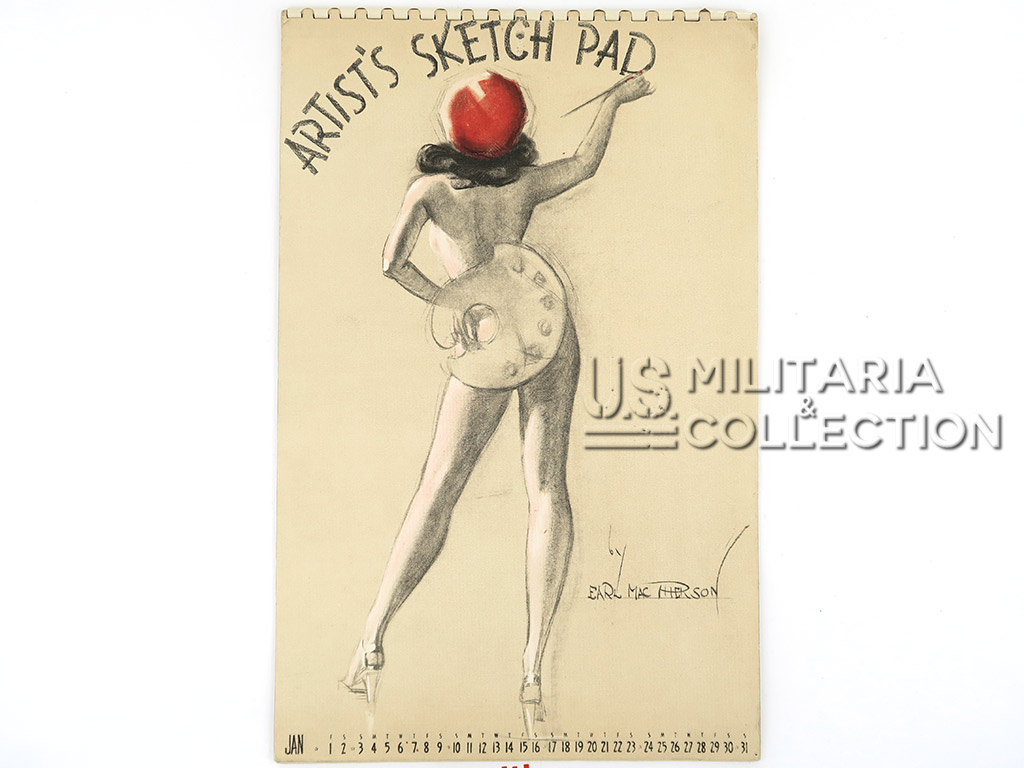 Calendrier Pin-up 1943, Earl MacPherson