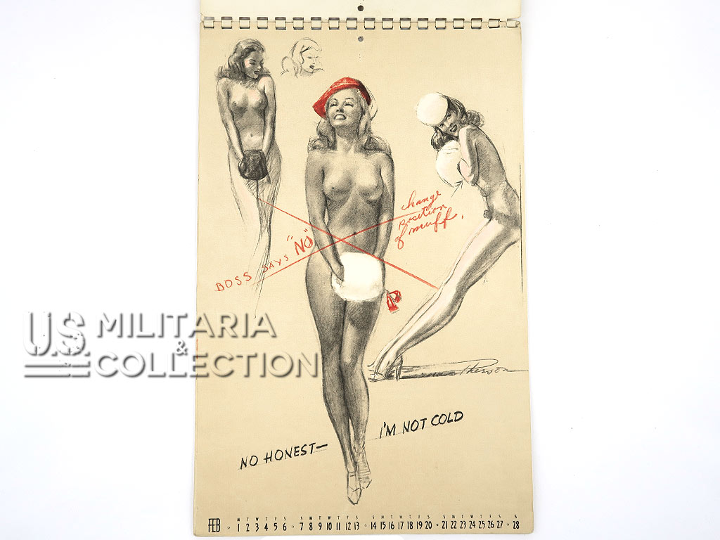 Calendrier Pin-up 1943, Earl MacPherson