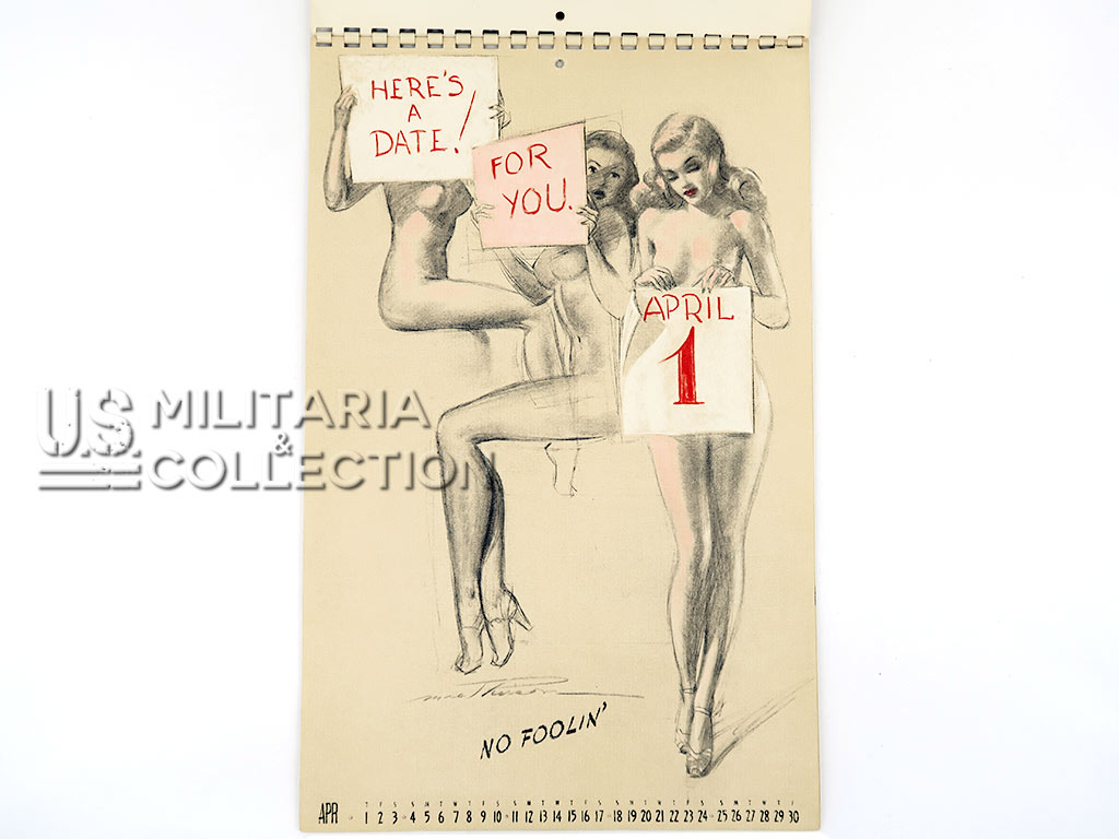 Calendrier Pin-up 1943, Earl MacPherson