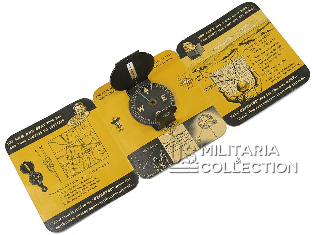 Guide utilisation boussole, US Army
