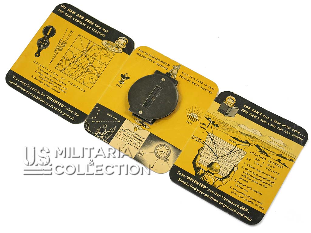 Guide utilisation boussole, US Army