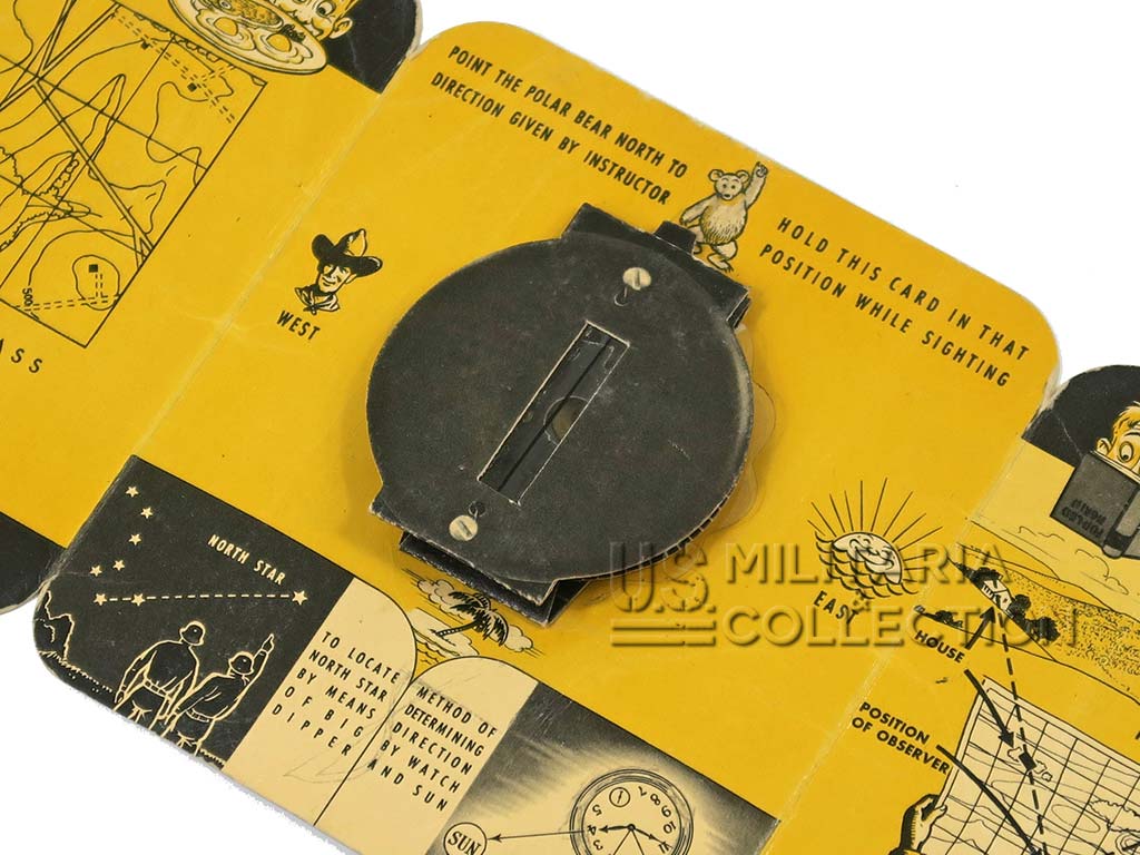 Guide utilisation boussole, US Army
