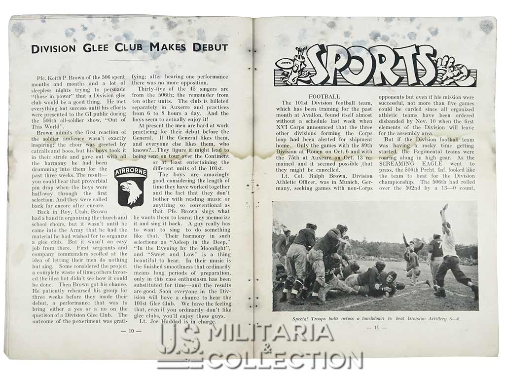 Magazine Screaming Eagle, 101st Airborne Division, Vol.1 n°2