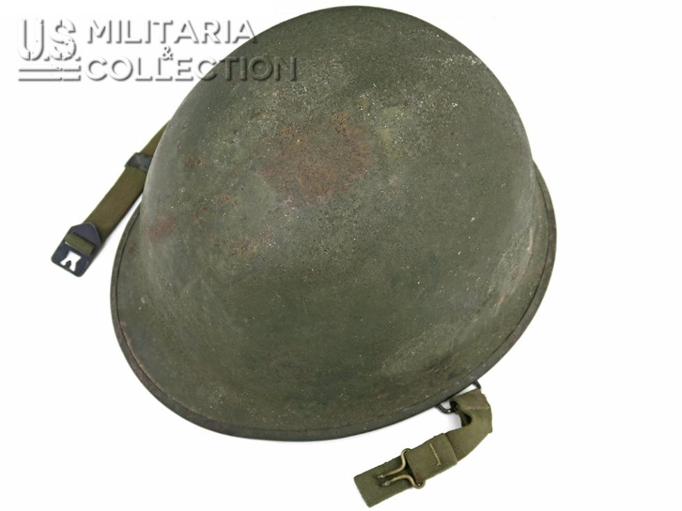 Casque Militaire Américain M1 De La Seconde Guerre Mondiale Illustration de Vecteur