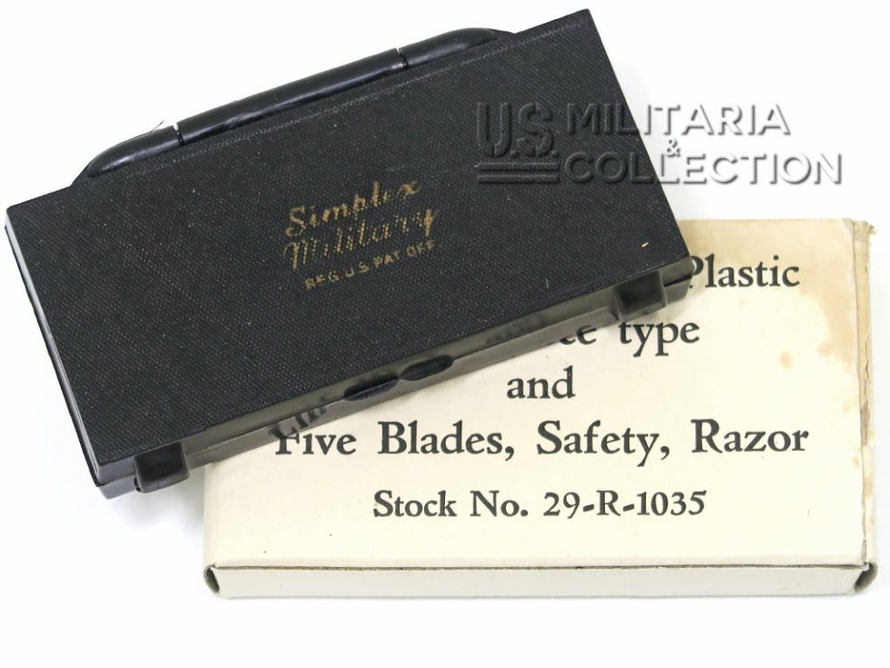 Rasoir US Simplex Military, neuf de stock | US Militaria & Collection