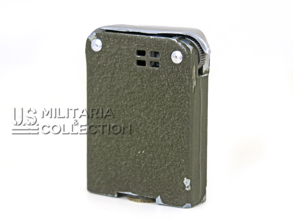 Briquet US Galter Windjammer, Green Crackle Finish