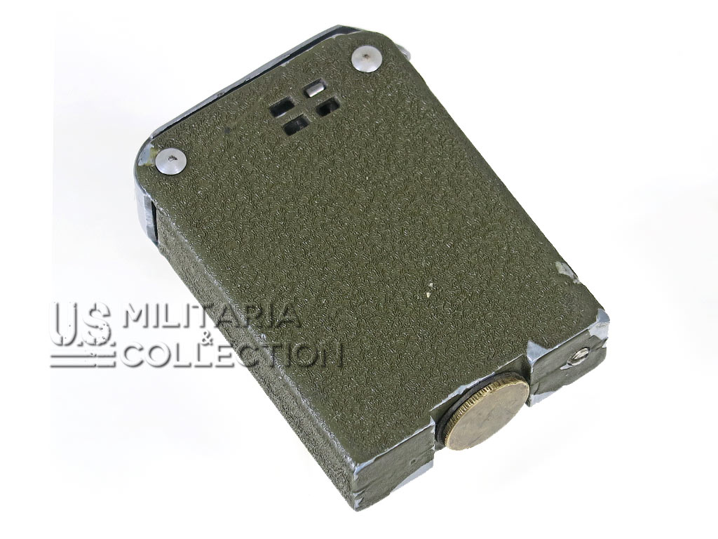 Briquet US Galter Windjammer, Green Crackle Finish