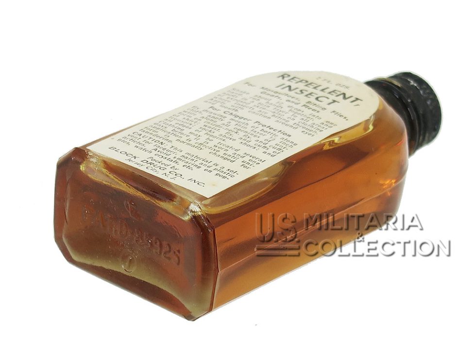 Flacon Insect Flacon Repellent Insect | US Militaria & Collection