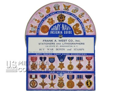 Guide des Insignes, Army-Navy, Buy War Bonds...