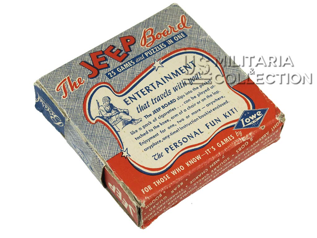 Boite de jeux, The Jeep Board, 1944
